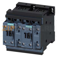 РЕВЕРСИВНАЯ СБОРКА, AC3, 15КВТ/400V, DC 24V,  3-ПОЛ., ТИПОРАЗМЕР S0, ВИНТОВЫЕ КЛЕММЫ, ЭЛ. И МЕХ. ВЗАИМНАЯ БЛОКИРОВКА ВСТРОЕННЫЕ БЛОК-КОНТАКТЫ 2 X 1НО Siemens 3RA2327-8XB30-1BB4