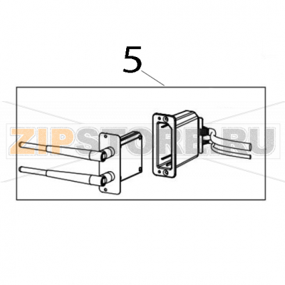 Slot-in Wi-Fi + BT combo module-US TSC MH361T Slot-in Wi-Fi + BT combo module-US TSC MH361TЗапчасть на деталировке под номером: 5