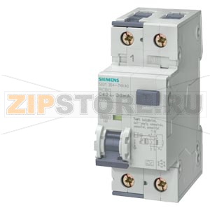 ДИФФ.АВТОМАТ ТИП AC , УСТ. ГЛУБИНА=70 MM IFN 30MA, 10KA, 1+N-ПОЛ. ТИП B 10A Siemens 5SU1354-0KK10 