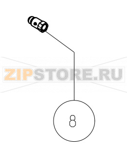 Ugello per valvola SIT COD.0958031  Imesa LM 14                                     Ugello per valvola SIT COD.0958031 Imesa LM 14Запчасть на сборочном чертеже под номером: 8Название запчасти на итальянском языке: Ugello per valvola SIT COD.0958031 Imesa LM 14