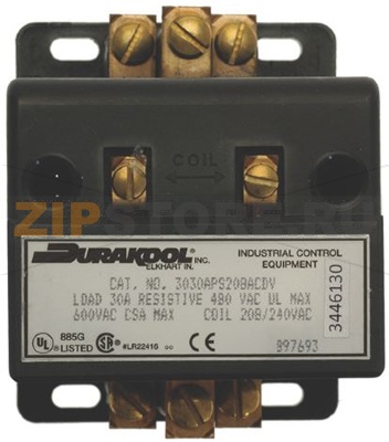 3-ПОЛЮСНЫЙ КОНТАКТОР 30А 48В 