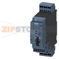 КОМПАКТНЫЙ ПУСКАТЕЛЬ ПРЯМОГО ПУСКА SIRIUS 3RA61, UI 690B, НОМ. НАПРЯЖЕНИЕ УПРАВЛЕНИЯ 110. .. 240 B AC/DC, 50 ... 60 ГЦ, РЕГУЛИРОВКА РАСЦЕПИТЕЛЯ ПЕРЕГРУЗКИ 0.32 ... 1.25 A, IP20, ПОДКЛЮЧЕНИЕ ГЛАВНОЙ СИЛОВОЙ ЦЕПИ: ПРУЖИННЫЕ ЗАЖИМЫ, ПОДКЛЮЧЕНИЕ ВСПОМОГАТЕЛЬН