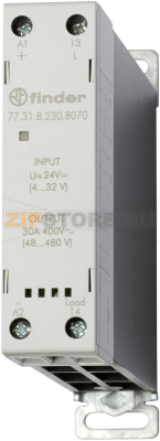 Реле твердотельное модульное 30 A, 480 V (AC) Finder 77.31.8.230.8070 