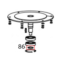 Circlip for shaft Hurakan HKN-20SN2V