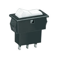 Переключатель клавишный 20 В/DC/AC, 0.02 А, 1 x вкл/вкл, 1 шт APEM AS36S0000