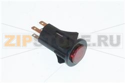 BUTTON UNIPOLAR BRIGHT RED UNSTABLE CONT 