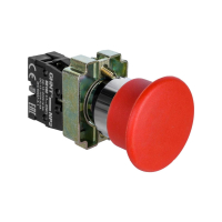 Кнопка управления, 1НЗ, IP40, без подсветки, красная Chint NP2-BC42