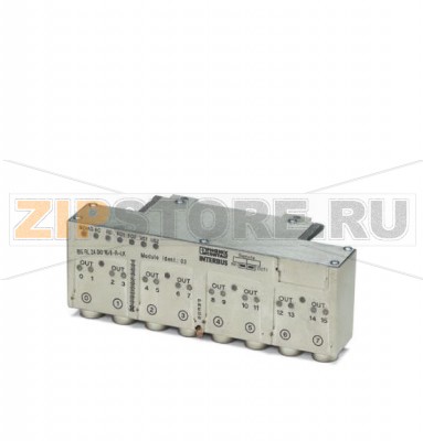 Устройство цифрового ввода для INTERBUS оптоволоконная технология Phoenix Contact IBS RL 24 DO 16/8-R-LK-2MBD скорость передачи 2 Мбод, 16 считываемых входов (24 В пост. тока), подключение датчиков посредством 5-контактных гнезд M12, прочный металлический корпус, степень защиты IP67.Минимальный заказ: 1 шт.Упаковка: 1 шт.