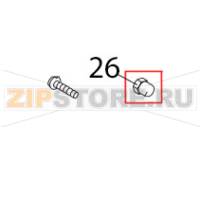 Stainless top nut M6 Bear Varimixer AR80 VL-1S