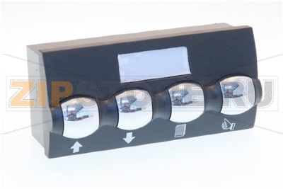 PUSH-BUTTON PANEL 4T DISPLAY BL/CHR 