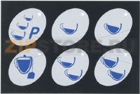 PUSH-BUTTON MEMBRANE 6-BUTTON