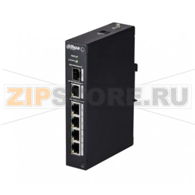 Коммутатор индустриальный, 4 порта Dahua DH-PFS3106-4P-60 