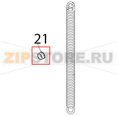 Plug button ø20.6 Bear Varimixer AR80 VL-1S Plug button ø20.6 Bear Varimixer AR80 VL-1SЗапчасть на деталировке под номером: 21