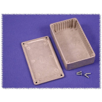 Корпус алюминиевый 110.5x81.5x44 мм, черный, 1 шт Hammond 1590SFBK