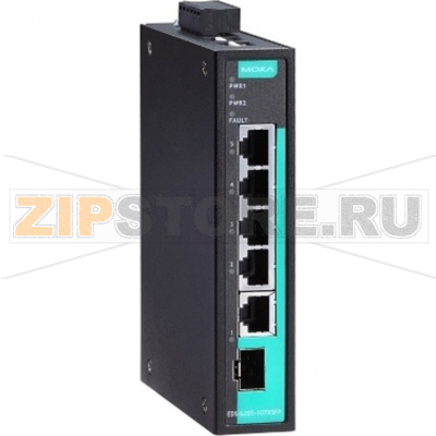 Коммутатор MOXA EDS-G205-1GTXSFP-T 
