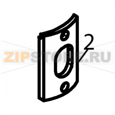 Injector pipe seal Fagor VE-202 Injector pipe seal Fagor VE-202Запчасть на деталировке под номером: 2Название запчасти Fagor на английском языке: Injector pipe seal VE-202.
