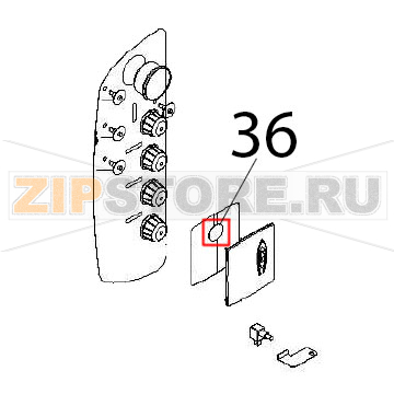 Inspection window guard Angelo Po FC1011G Inspection window guard Angelo Po FC1011GЗапчасть на деталировке под номером: 36