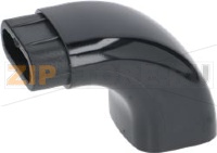 ЧЁРНАЯ ПЛАСТИКОВАЯ ГОЛОВКА РУЧКИ