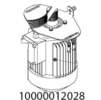 Двигатель в сборе Abat МКК-300-01