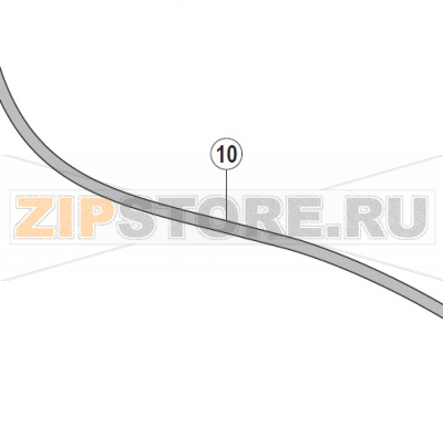 Hose Hobart UXT-10A                                                         Hose  Hobart UXT-10AЗапчасть на сборочном чертеже под номером: 10Название запчасти на немецком языке языке: Hose  Hobart UXT-10A
