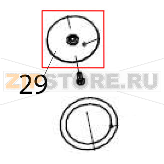 Filtration slice Hurakan HKN-ME709 Filtration slice Hurakan HKN-ME709Запчасть на деталировке под номером: 29