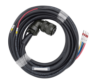 Кабель силовой с тормозом 5 м, 380 В, 2.9 кВт Inovance S6-L-B112-5.0
