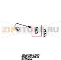 Zinc plat. door counterbr Unox XVC 305E