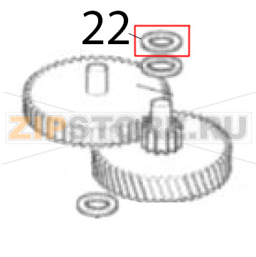 Rondella Scotsman AF 206 Rondella Scotsman AF 206Запчасть на деталировке под номером: 22