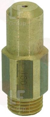 ГАЗОВАЯ ФОРСУНКА M10X1 Ø 1,50 ММ 