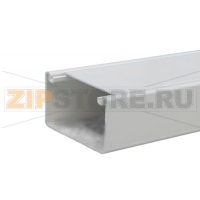 Кабель-канал Metra - 85x50 - 2 метра - с крышкой - белый