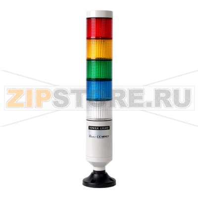 Колонна сигнальная, светодиодная, модульная, Ø: 56 мм Autonics PTE-AGF-5FF-RYGBC 