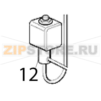 Corpo valvola gas caldo Scotsman B 40 Corpo valvola gas caldo Scotsman B 40Запчасть на деталировке под номером: 12