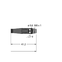 Перемычка M8 Turck PSG3M-J14