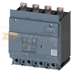 МОДУЛЬ УЗО RCD320 БАЗОВЫЙ ТИП УЗО ТИП A УСТАНОВКА СНИЗУ РЕГУЛИР. 0,03...5A ПРИ 50/60 ГЦ МГНОВЕН. СРАБАТЫВАНИЕ 4-ПОЛ. IN=160A UE=100-480В ПРИНАДЛЕЖНОСТЬ ДЛЯ 3VA1 Siemens 3VA9114-0RL10 