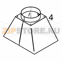 Complete exterior fluepipe Fagor VG-201