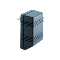 Корпус с вилкой 126x75x53 мм, пластиковый, черный, 1 шт Strapubox SG721