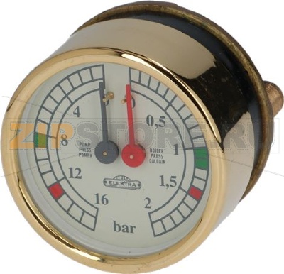 МАНОМЕТР БОЙЛЕРА-НАСОСА Ø 60 ММ 