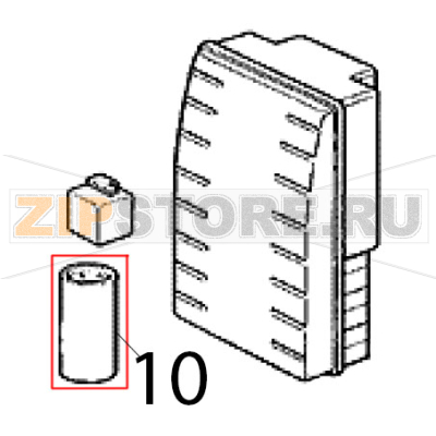 Capacita&#039; 230/50/1 Scotsman BF 80 Capacita' 230/50/1 Scotsman BF 80Запчасть на деталировке под номером: 10