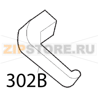 Maniglia x gambo sag. blu Sirman Agata 250 Maniglia x gambo sag. blu Sirman Agata 250Запчасть на деталировке под номером: 302B
