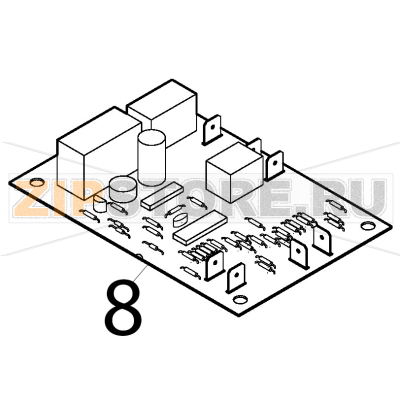 Electronic tymer Silanos E1000 Electronic tymer Silanos E1000Запчасть на деталировке под номером: 8