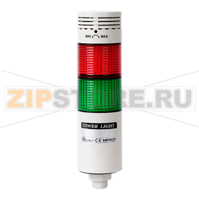 Колонна сигнальная, светодиодная, модульная, Ø: 56 мм Autonics PTE-SCX-202-RG 