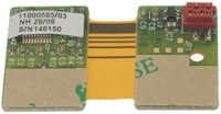 CIRCUIT BOARD WITH 2 CAPACITIVE SENSORS