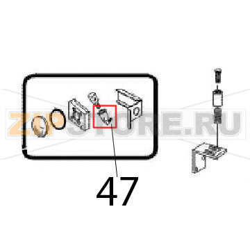 Lamp holder Angelo Po FC241G Lamp holder Angelo Po FC241GЗапчасть на деталировке под номером: 47