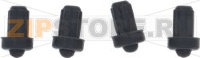 RUBBER FEET FOR GRIDS - 4 PCS