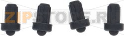 RUBBER FEET FOR GRIDS - 4 PCS 
