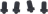 RUBBER FEET FOR GRIDS - 4 PCS
