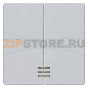 DELTA I-SYSTEM АЛЮМИНЕВЫЙ МЕТАЛЛИК ВЫКЛЮЧАТЕЛЬ 2 КЛАВИШИ С ОКНОМ 55X55MM Siemens 5TG6244 