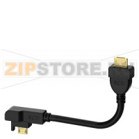 connection cable between residual current device RCD820 and electronic trip unit (ETU) circuit breaker 3VA2 spare part Siemens 3VA9927-0RC00