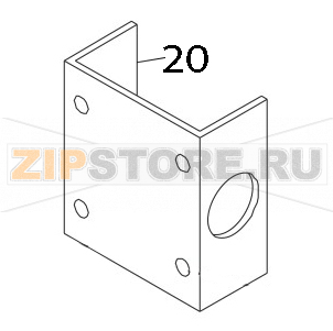 Bügel, halter für druckminderer PG.F Elettrobar Niagara 2150 Bügel, halter für druckminderer PG.F Elettrobar Niagara 2150Запчасть на деталировке под номером: 20