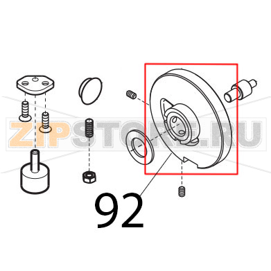 Camma PLD LAV Sirman Canova 300 Camma PLD LAV Sirman Canova 300Запчасть на деталировке под номером: 92